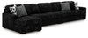 Seccional de 3 piezas con chaise longue Midnight-Madness