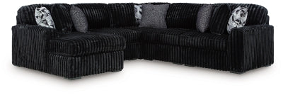 Seccional de 6 piezas con chaise longue Midnight-Madness