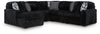 Seccional de 6 piezas con chaise longue Midnight-Madness