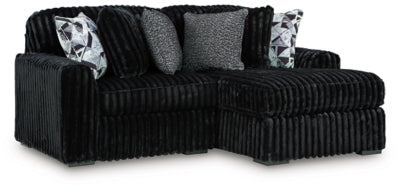 Midnight-Madness 2-Piece Sectional with Chaise