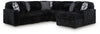 Seccional de 6 piezas con chaise longue Midnight-Madness