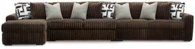 Seccional de 3 piezas con chaise longue Midnight-Madness