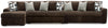 Seccional de 3 piezas con chaise longue Midnight-Madness