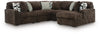 Seccional de 5 piezas con chaise longue Midnight-Madness