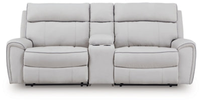 Seccional reclinable eléctrico Grafton Pike de 3 piezas