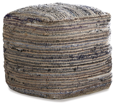 Absalom Pouf - Denim
