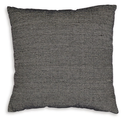 Almohada Edelmont - Negro/Lino