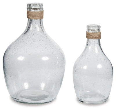 Marcin Vase (Set of 2) - Clear