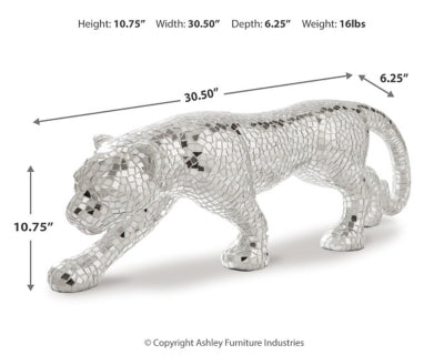 Escultura de pantera de Drice