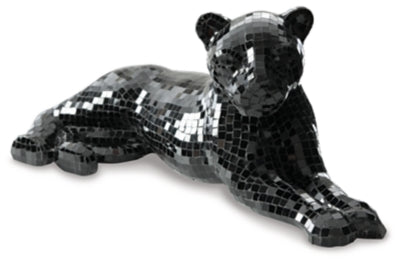 Drice Panther Sculpture - Black