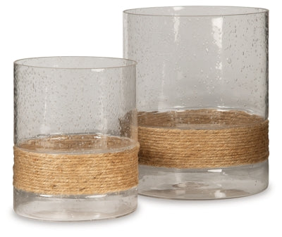 Eudocia Candle Holder (Set of 2) - Clear