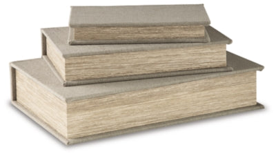 Caja Jolina (juego de 3) - Lino