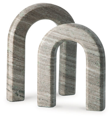 Keithton Sculpture Set (Set of 2) - Taupe