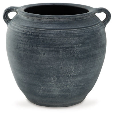 Meadie Vase - Distressed Blue