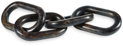 Mardelby Sculpture - Distressed Black