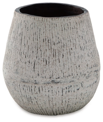 Claymount Vase - Distressed Brown