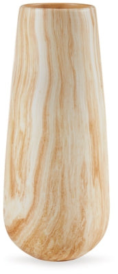 Cammen Vase - Tan/White