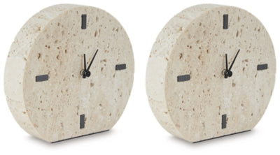 Reloj de mesa Donfordson (juego de 2)