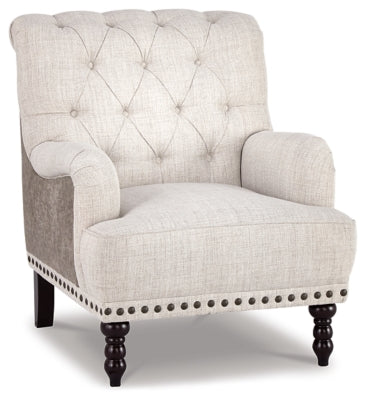 Tartonelle Accent Chair - Ivory/Taupe
