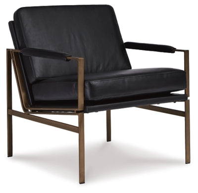 Silla decorativa Puckman - Negro
