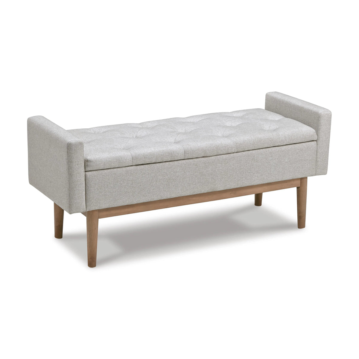 Briarson Storage Bench - Beige/Brown