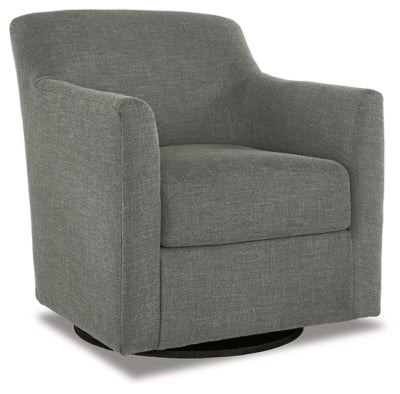Bradney Swivel Accent Chair - Smoke