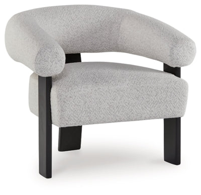 Silla decorativa Dultish - Nieve