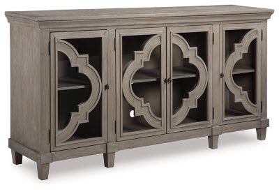 Fossil Ridge Accent Cabinet - Gray