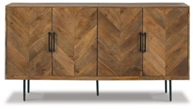 Prattville Accent Cabinet - Brown