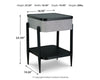 Jorvalee Accent Table with Speaker