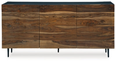 Gabinete decorativo Darrey - Natural/Marrón