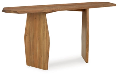 Holward Console Sofa Table - Natural