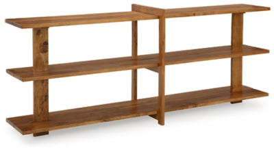Fayemour Console Sofa Table - Brown