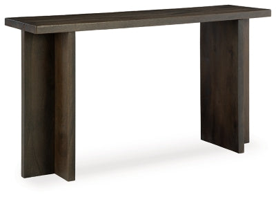 Mesa consola de sofá Jalenry - Marrón grisáceo