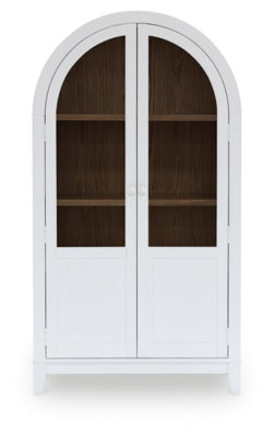 Dagandale Accent Cabinet - White/Natural