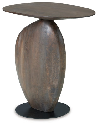 Cormmet Accent Table - Brown/Black