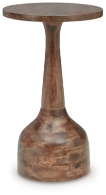 Joville Accent Table - Medium Brown