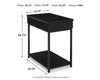 Gemmet Accent Table with Speaker