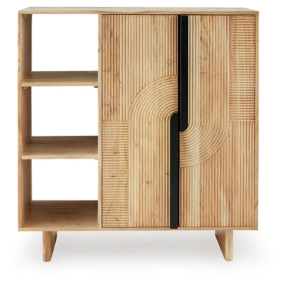 Kierwell Accent Cabinet - Natural