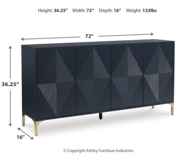 Gabinete de acento Loirwick