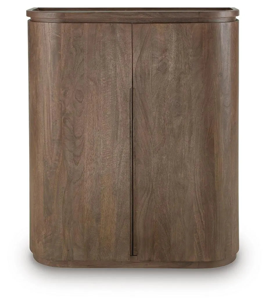 Landermont Bar Cabinet - Medium Brown