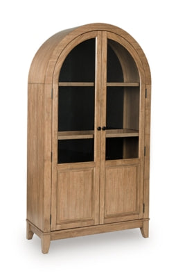 Dagandale Accent Cabinet - Natural/Black