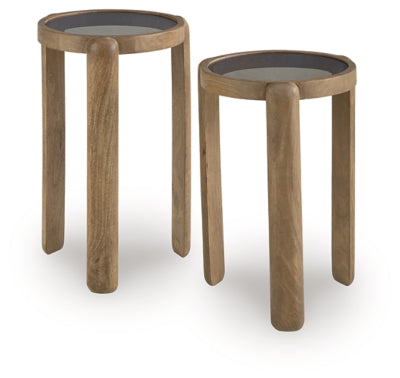 Mesa auxiliar Jossor (juego de 2)
