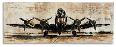 Kalene Wall Art - Brown/Black