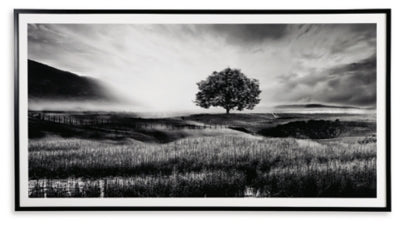 Arte mural de Deborland - Blanco y negro