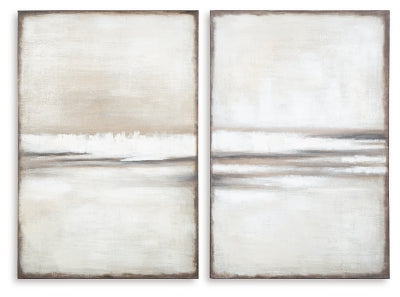 Brockdunn Wall Art (Set of 2) - Tan/Brown