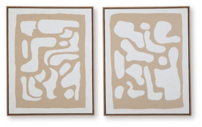 Arte de pared Waldett (juego de 2)