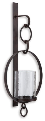 Ogaleesha Wall Sconce - Brown