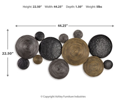 Decoración de pared Emsley