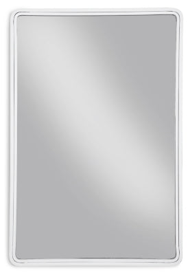 Brocky Accent Mirror - White